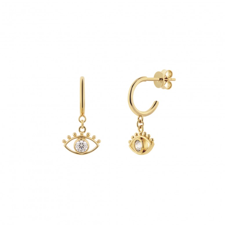 Eye Of Protection Gold II Hoops