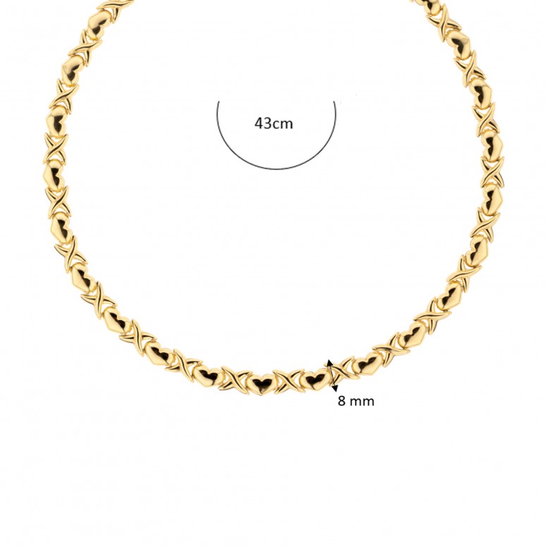 Colar Dolce Vita Cuore Gold