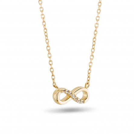 Colar Ouro 18K Gold Infinity