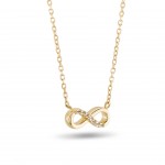 Colar Ouro 18K Gold Infinity