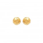 19,2K Gold Viana Bead Earrings