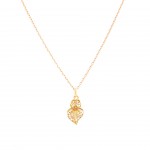 19,2K Gold Viana Heart Necklace