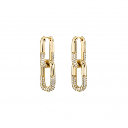 Bold Daily Doble Shiny Hoops