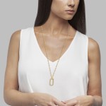 Bold Daily Oval Long Necklace