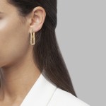 Bold Daily Doble Shiny Hoops