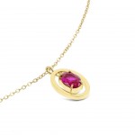 Birthstone Necklace July - Passion