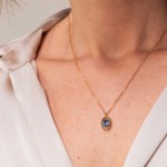 Birthstone Necklace September - Prosperity