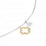 Lucky Flower Bicolor Necklace