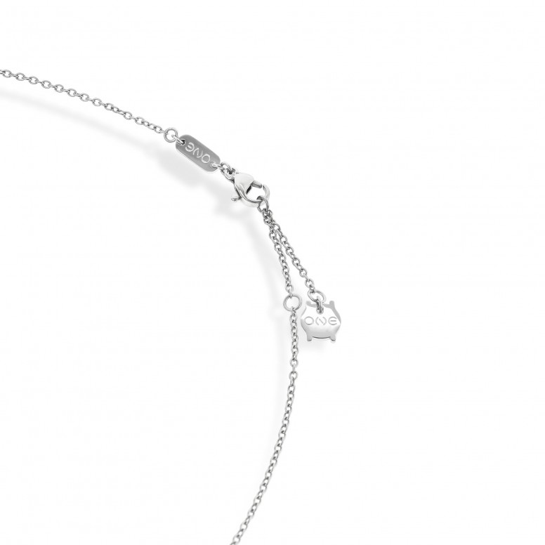 Lucky Flower Bicolor Necklace
