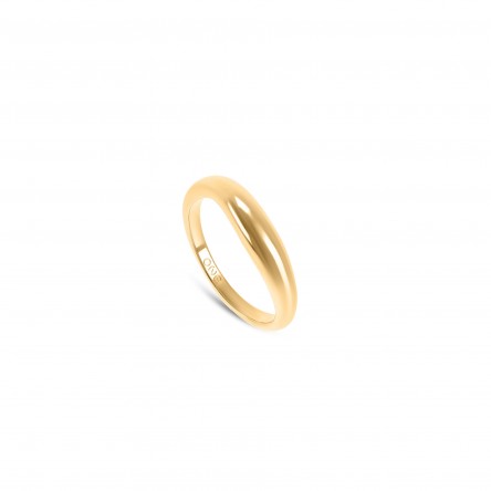 Anillo London 37 Dorado