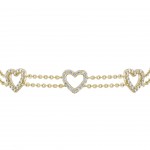 Pulseira Fun Double Chain & Heart