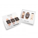 Set Reloj Smartwatch MagicCall Rose Gold