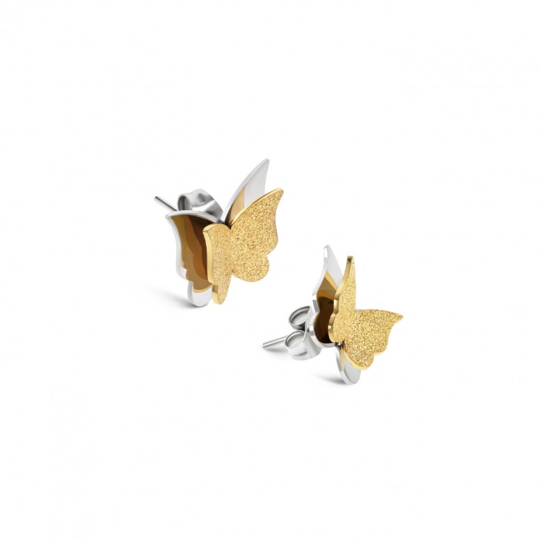 Pendientes Butterfly Bicolor