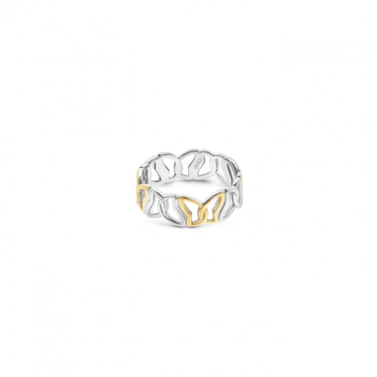 Anillo Butterfly Bicolor