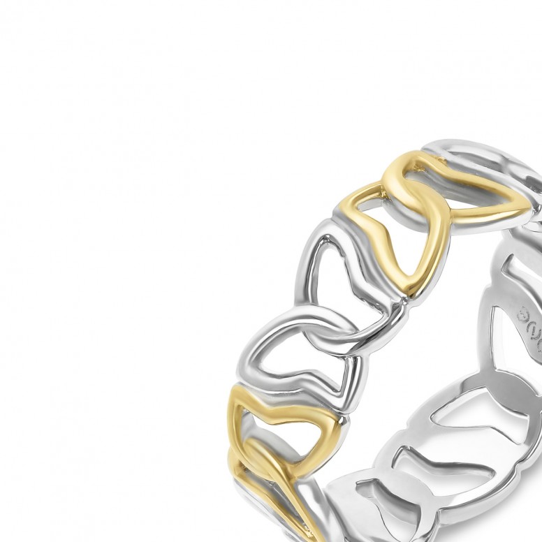 Anillo Butterfly Bicolor