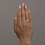 Ring N.1 18K Gold with Diamonds 0,29ct