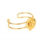 Golden Silver There Go the Amlia Flowers Bracelet