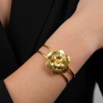 Golden Silver There Go the Amlia Flowers Bracelet