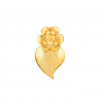 Golden Silver Amlia Heart Pin