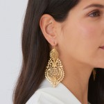 XL Queen Gold Plated Earrings