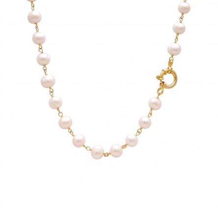 Pearl Gold Plated Necklace