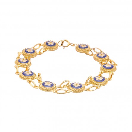 Caramujos Gold Plated Bracelet