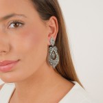 Princess Icon Silver Earrings