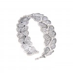 Hearts Silver Bracelet