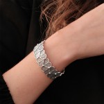 Hearts Silver Bracelet