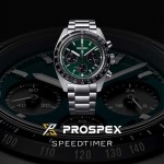 Reloj Prospex Speedtimer Plateado