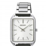 Ladies Quadrado Silver Watch