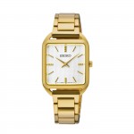 Ladies Quadrado Gold Watch