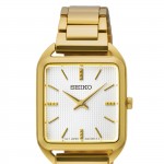 Ladies Quadrado Gold Watch