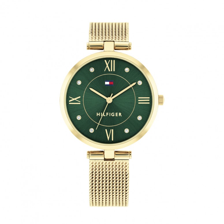 Reloj Cristales Verdes