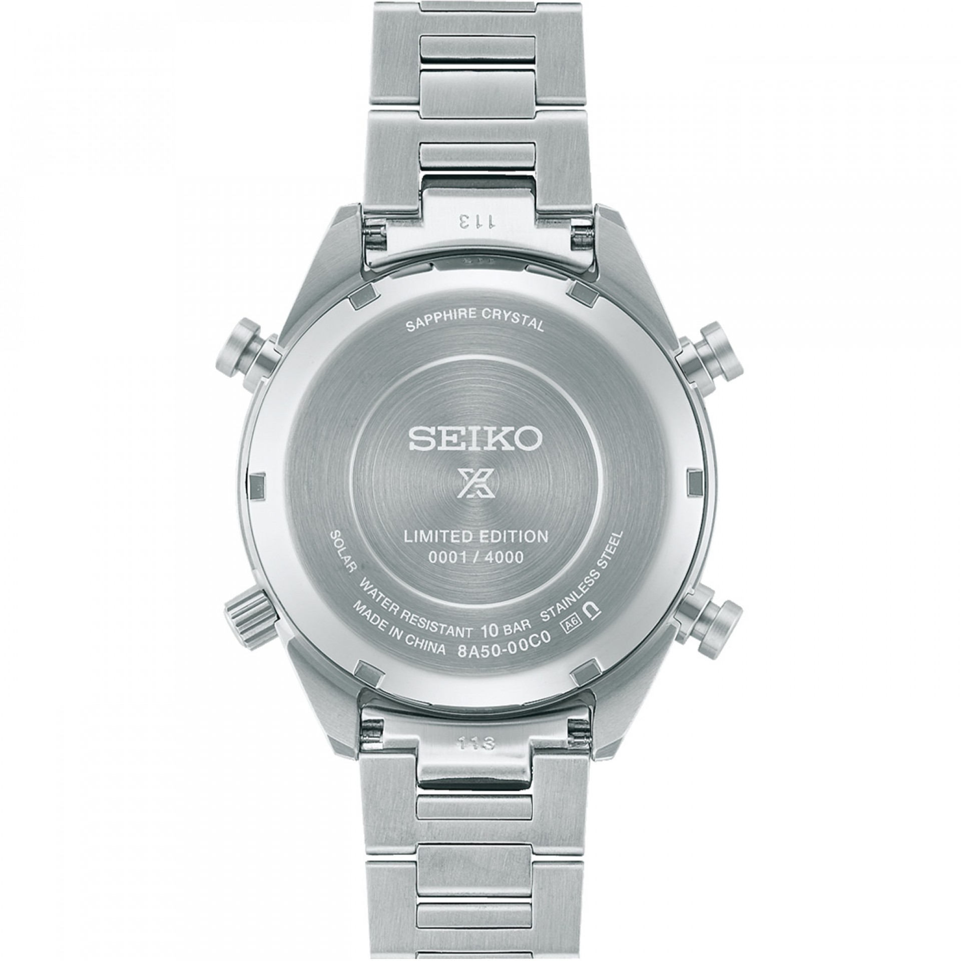 Reloj Prospex Speedtimer Plateado Ed. Limitada