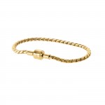 Pulsera Energy Master Twisted Gold