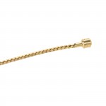 Energy Master Twisted Gold Bracelet