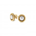 Pearly Gold Earrings