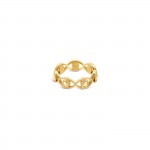 Evil Eye Gold Ring