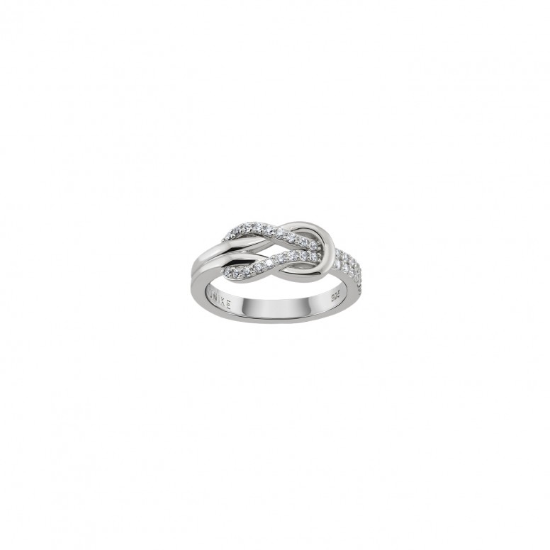 Anel Classy & Chic Knot Silver