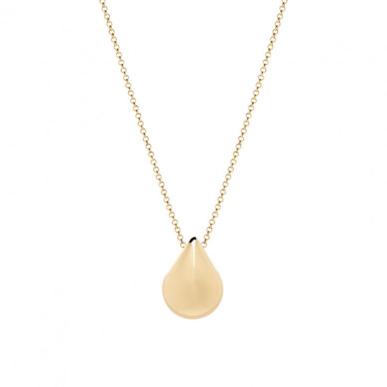 Dolce Vita Gold Pepita Necklace