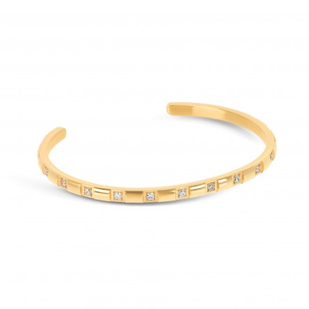 Dazzle Gold Crystal Bracelet