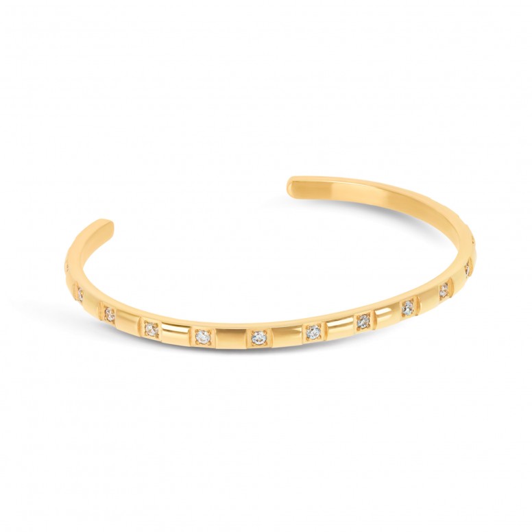 Dazzle Gold Crystal Bracelet