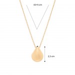 Dolce Vita Gold Pepita Necklace