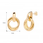 Trionfo Golden Loops Earrings