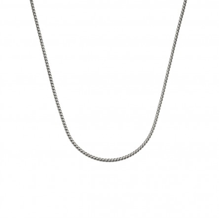 Silver Portofino Necklace 65cm