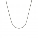Silver Portofino II Necklace 55cm