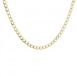 18K Gold Diamond-Cut Chain 42cm