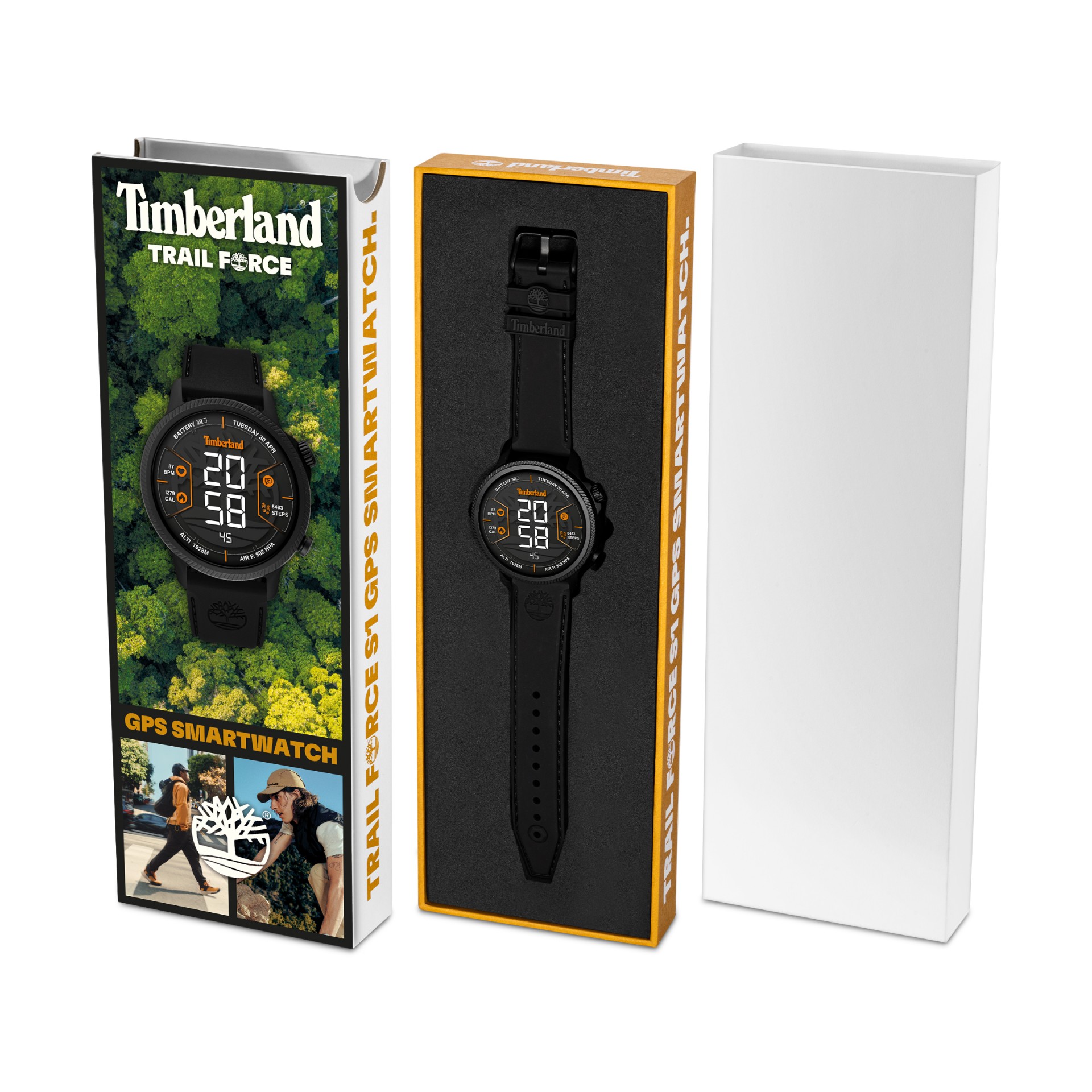 Relógio Smartwatch Trail Force Preto