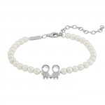 Boy & Boy Pearls Bracelet